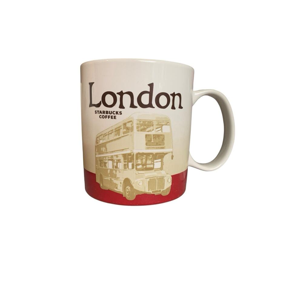 Starbucks London Double Decker Bus Mug City Collector Series Global Icon 2016β